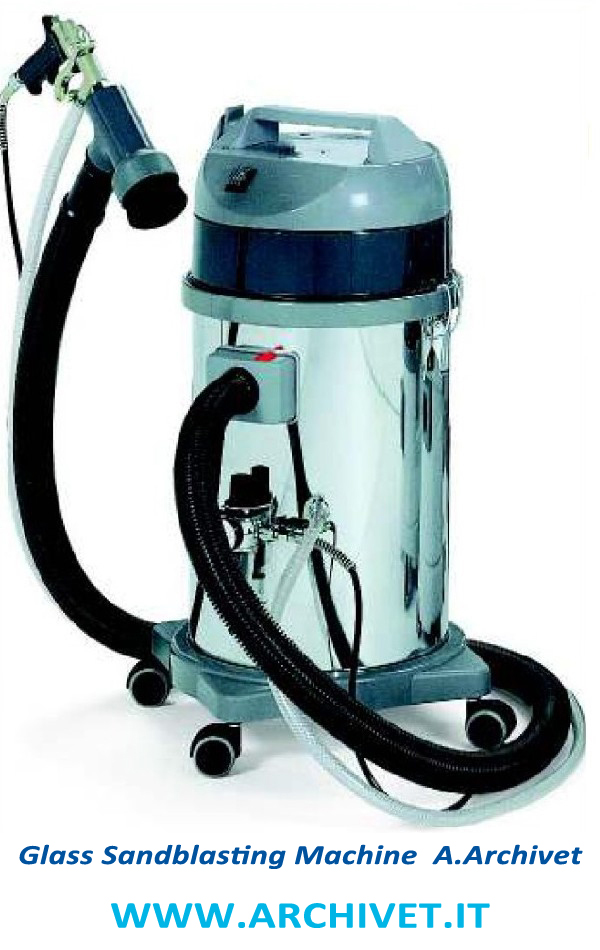 glass sandblasting machine